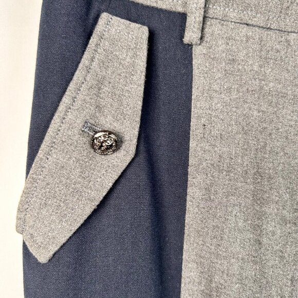 Anthropologie Leifsdottir Size 4 Pants Colorblock Office Brunch - Picture 3 of 6